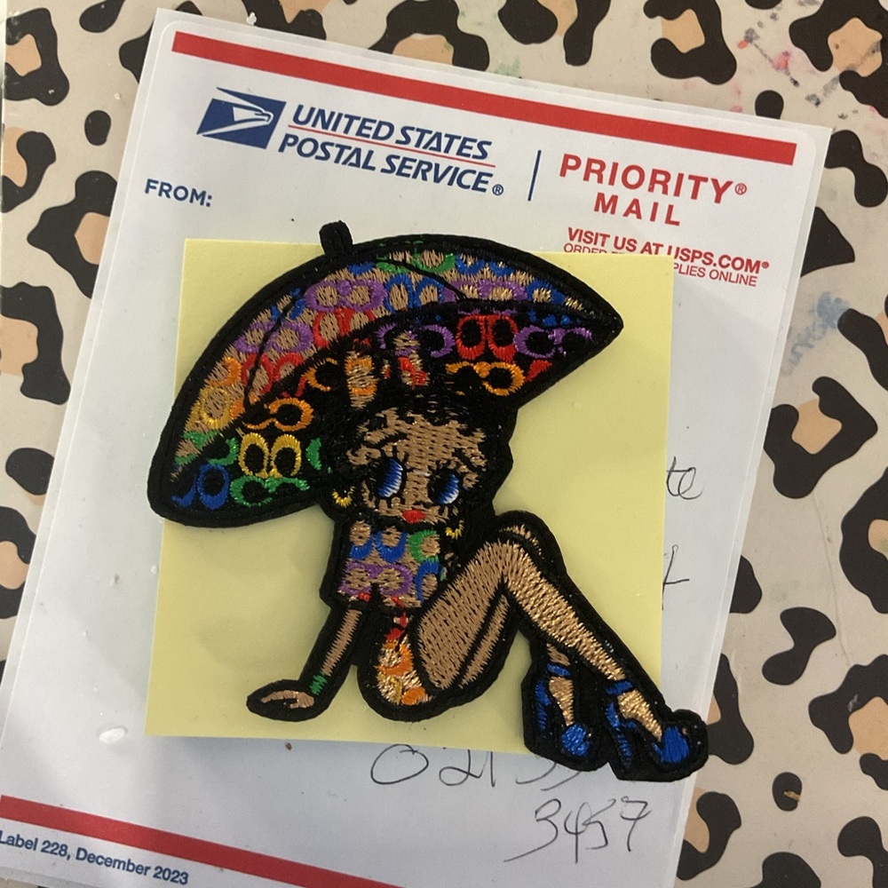 Coach Multicolor Embroidered Patch featuring Bett… - image 1